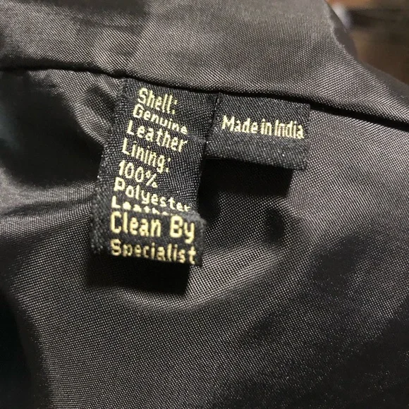 SCULLY MENS LAMBSKIN LEATHER JACKET BLACK SIZE 48 LARGE RICH ITALIAN LEATHER EXC - Picture 10 of 13